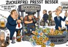Zuckersteuer auch für zuckerfreie Getränke?